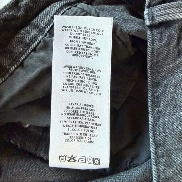 NWT FRAME Le Garcon Crop Straight Leg Boyfriend Jeans In Wilkinson Destruct 26